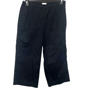 Eileen Fisher pull on comfy capris organic cotton sz petite medium